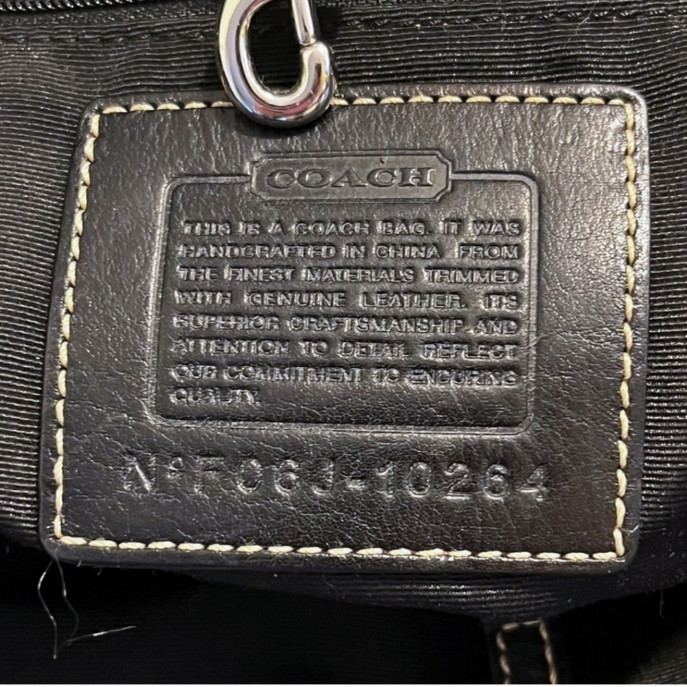 Coach Hampton Python Handbag - Picture 11 of 14